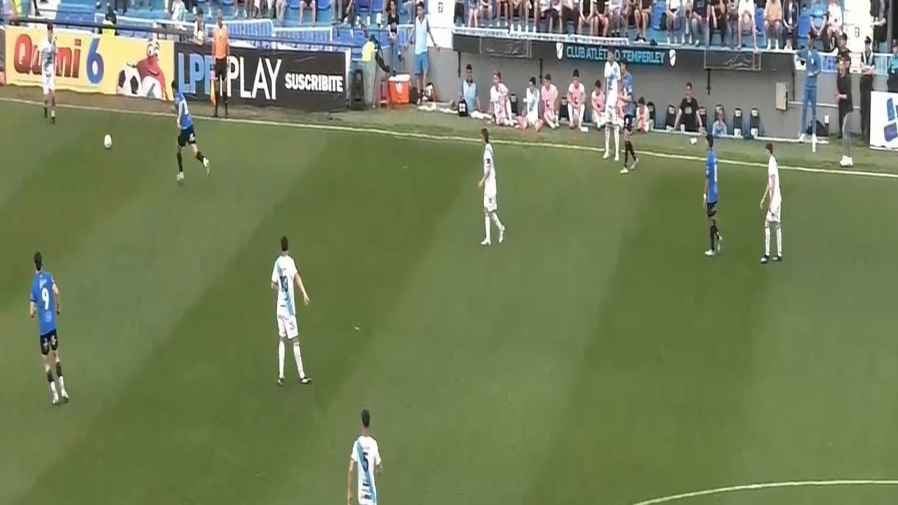 Acción de Almagro ante Temperley por la Fecha 30